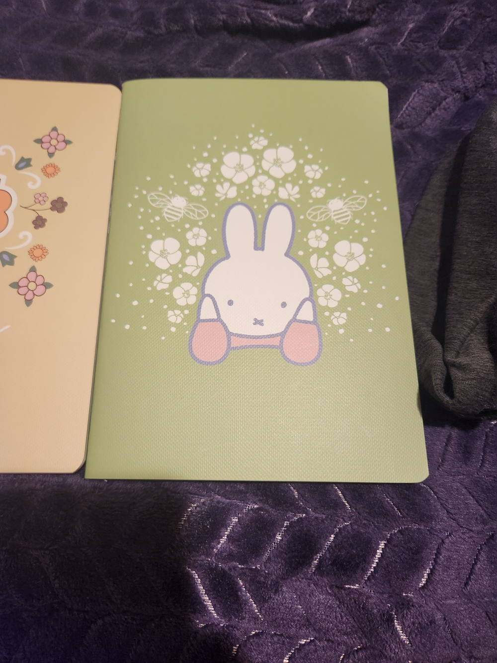 Miffy Small Pets Notebook - Green Bunny Cover
